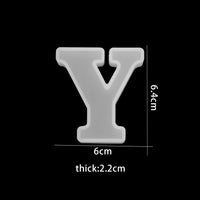 3D Silikonform zum Gießen von Schokoladenbuchstaben – BackSpaß (1+1 Gratis)