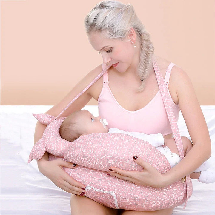 Ergonomisches Stillkissen für Mütter und Babys – MilchMoment