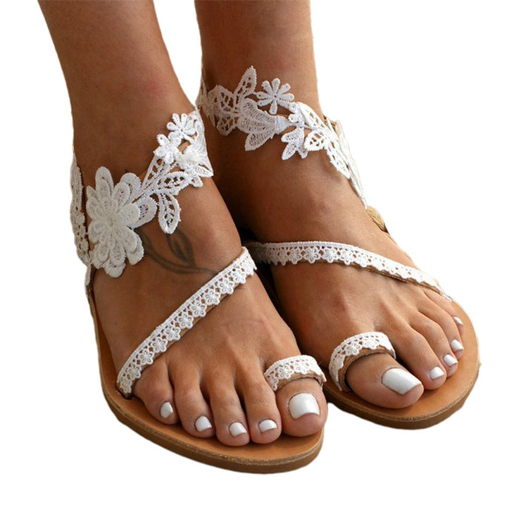 Weiße Damen Sommerschuhe – Sophie