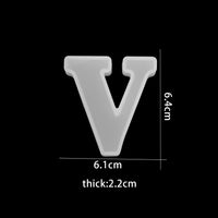 3D Silikonform zum Gießen von Schokoladenbuchstaben – BackSpaß (1+1 Gratis)