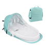 Faltbares & tragbares Babynest mit Moskitonetz – Schlafinsel Cosina