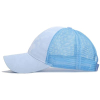 Trendige Damen Baseballcap mit Zopfloch & Klettverschluss – Leona