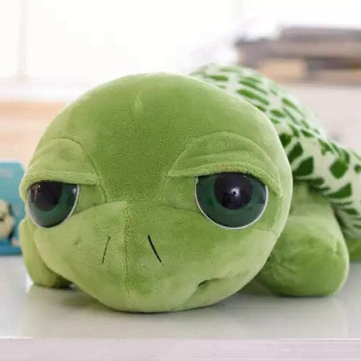 Weiches Plüsch-Schildkrötenkuscheltier mit realistischem Design – Kuschelpanzli