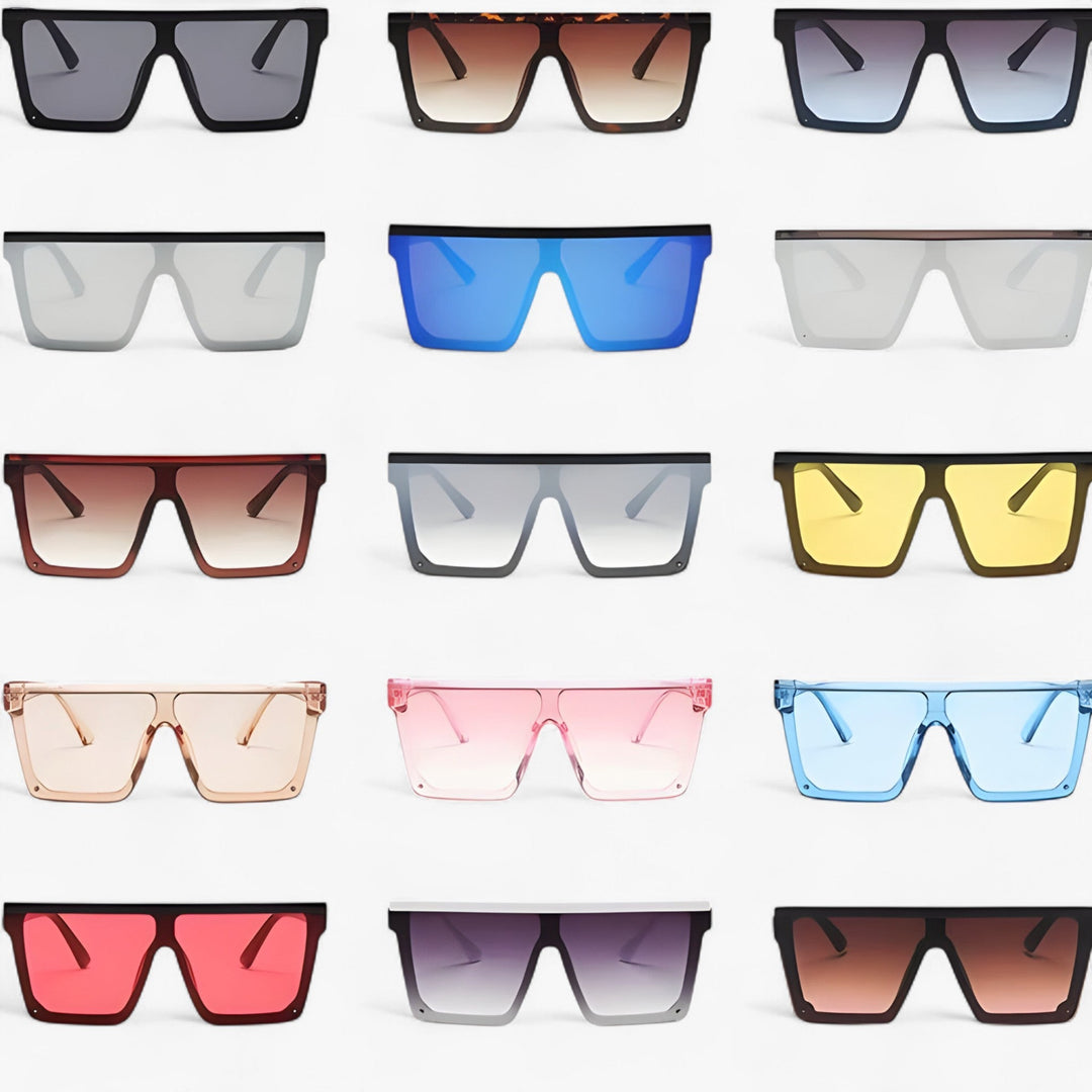 Oversized Retro Sonnenbrille – Veyron