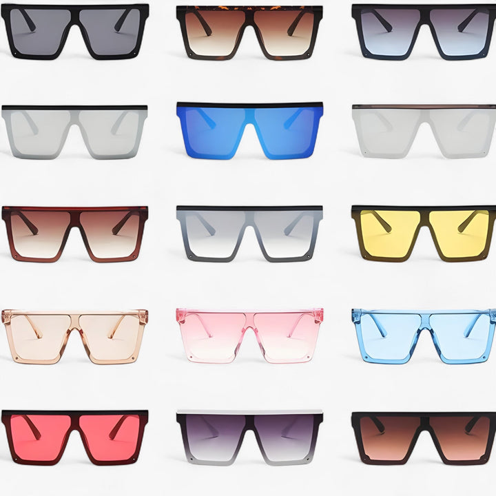 Oversized Retro Sonnenbrille – Veyron