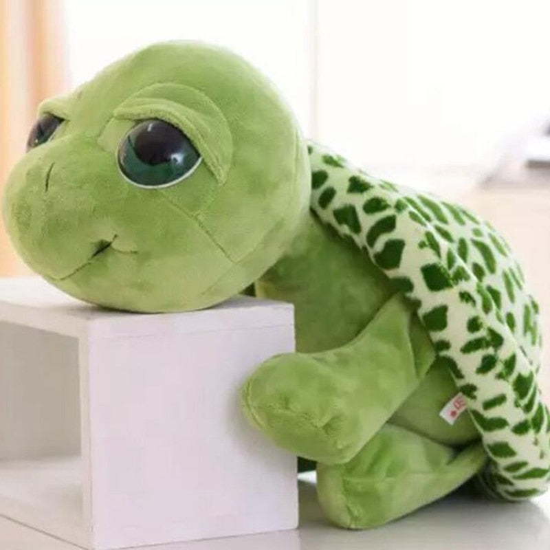 Weiches Plüsch-Schildkrötenkuscheltier mit realistischem Design – Kuschelpanzli
