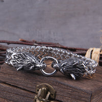 Viking Wolf Charm Armband – Ragnar