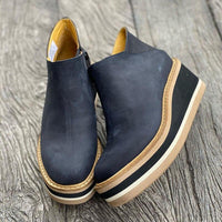 Bequeme Plateau-Stiefeletten - Mira Herbstzauber