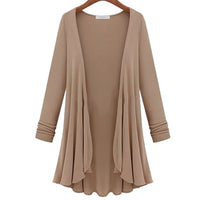 Damen-Cardigan mit Rüschen – Herbstzauber Elena