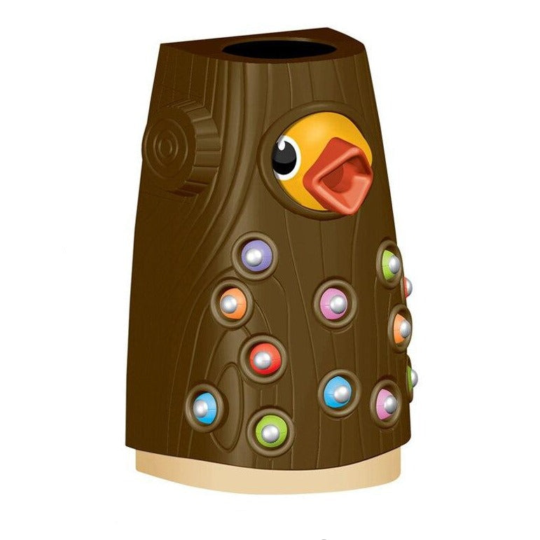 Interaktives Holzspiel – Peckaroo