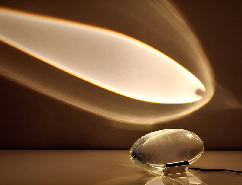 Prismatische Projektionslampe mit LED – Lunara