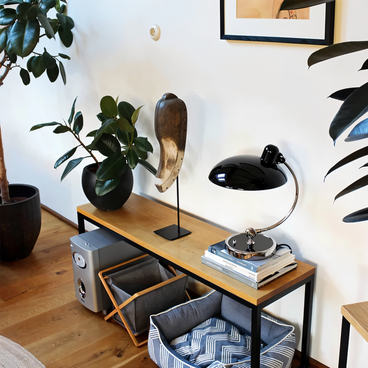 Verstellbare Vintage-Schreibtischlampe aus Eisen – Virella