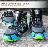 Unisex Winter-Trekkingschuhe mit rutschfester Profilsohle – Marco