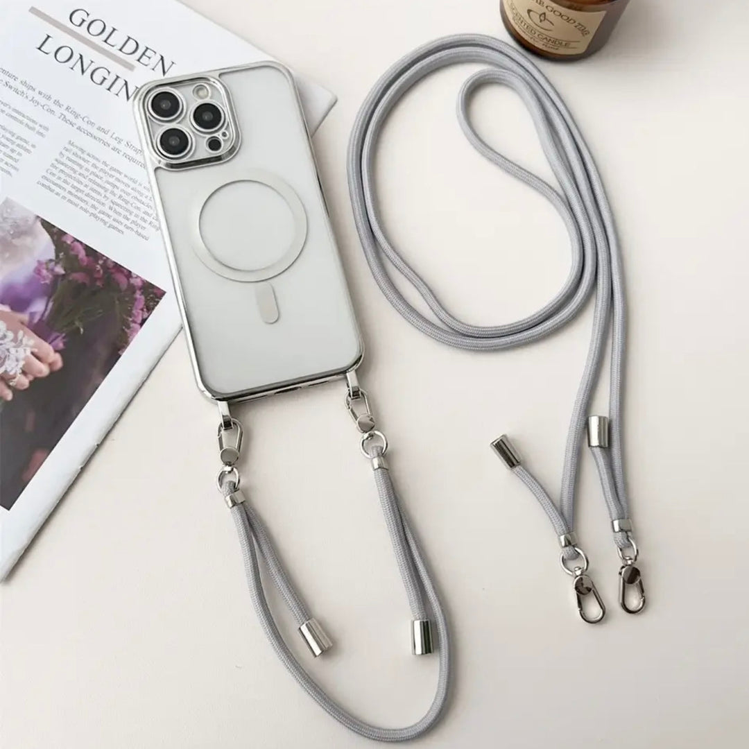 MagSafe-Umhängehülle für iPhone mit Tragegurt – Halo (1+1 GRATIS)