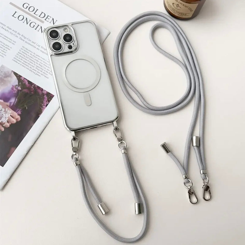 MagSafe-Umhängehülle für iPhone mit Tragegurt – Halo (1+1 GRATIS)