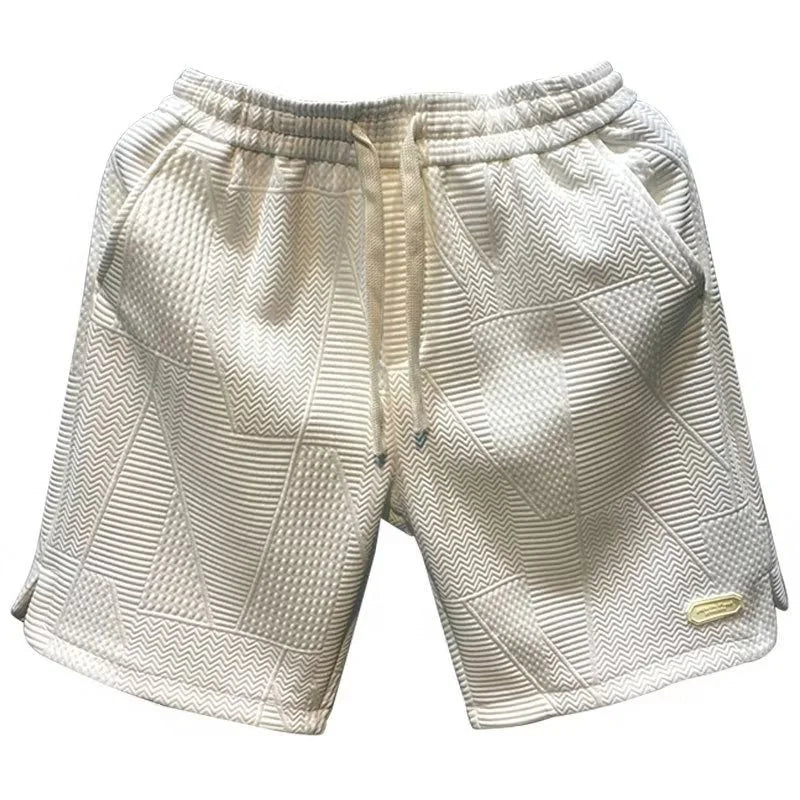 Herringbone Herren-Shorts mit Ice-Silk-Technologie – Milo