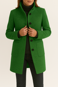 Winterlicher Damen Wollmantel – Isabella