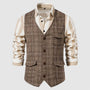 Vintage Herren Weste mit Karomuster – Henri