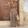 Boho-Maxikleid mit Muster Damen – Thalia