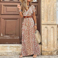 Boho-Maxikleid mit Muster Damen – Thalia
