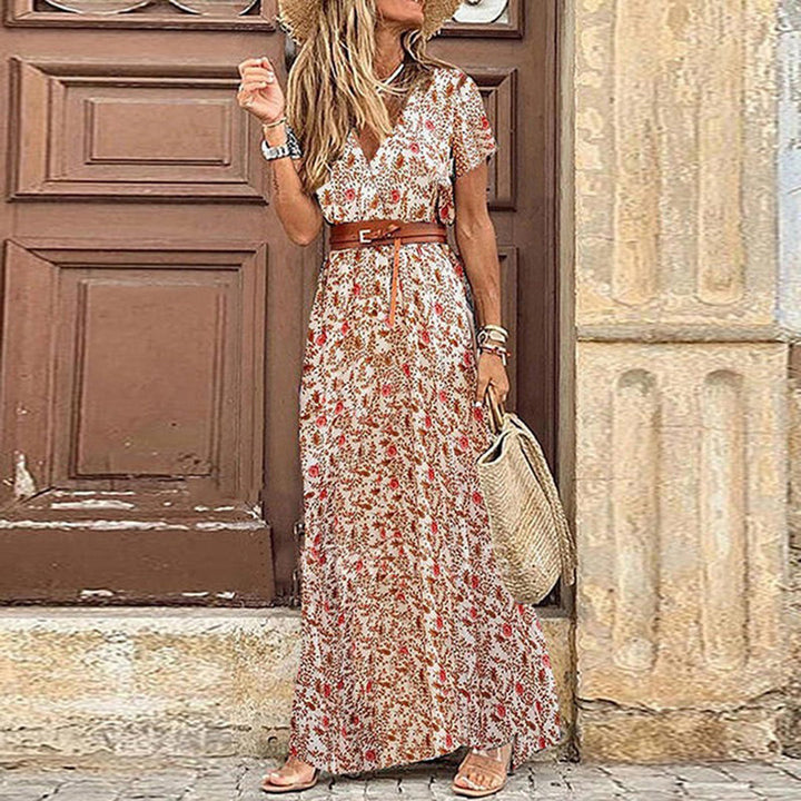Boho-Maxikleid mit Muster Damen – Thalia