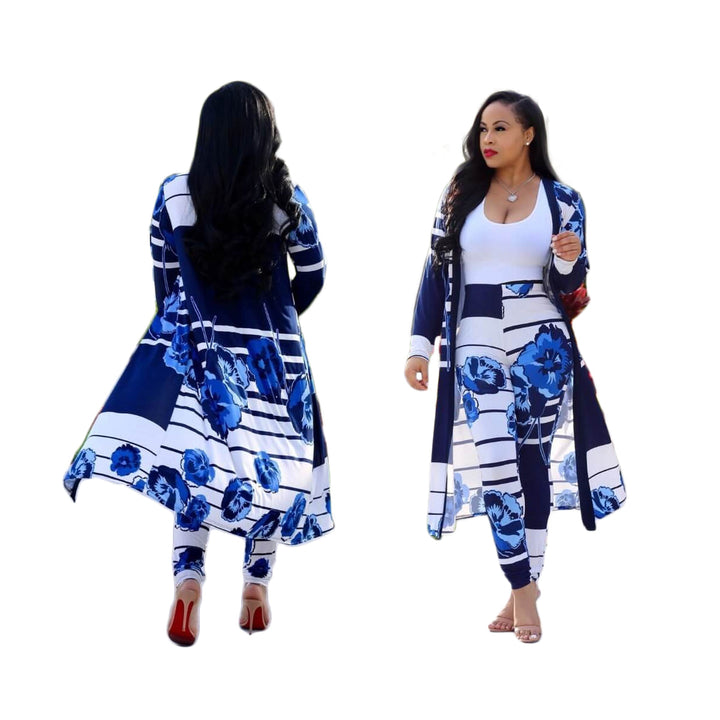 Damen-Kimono-Set mit Hose – Yasmin Herbstzauber Edition