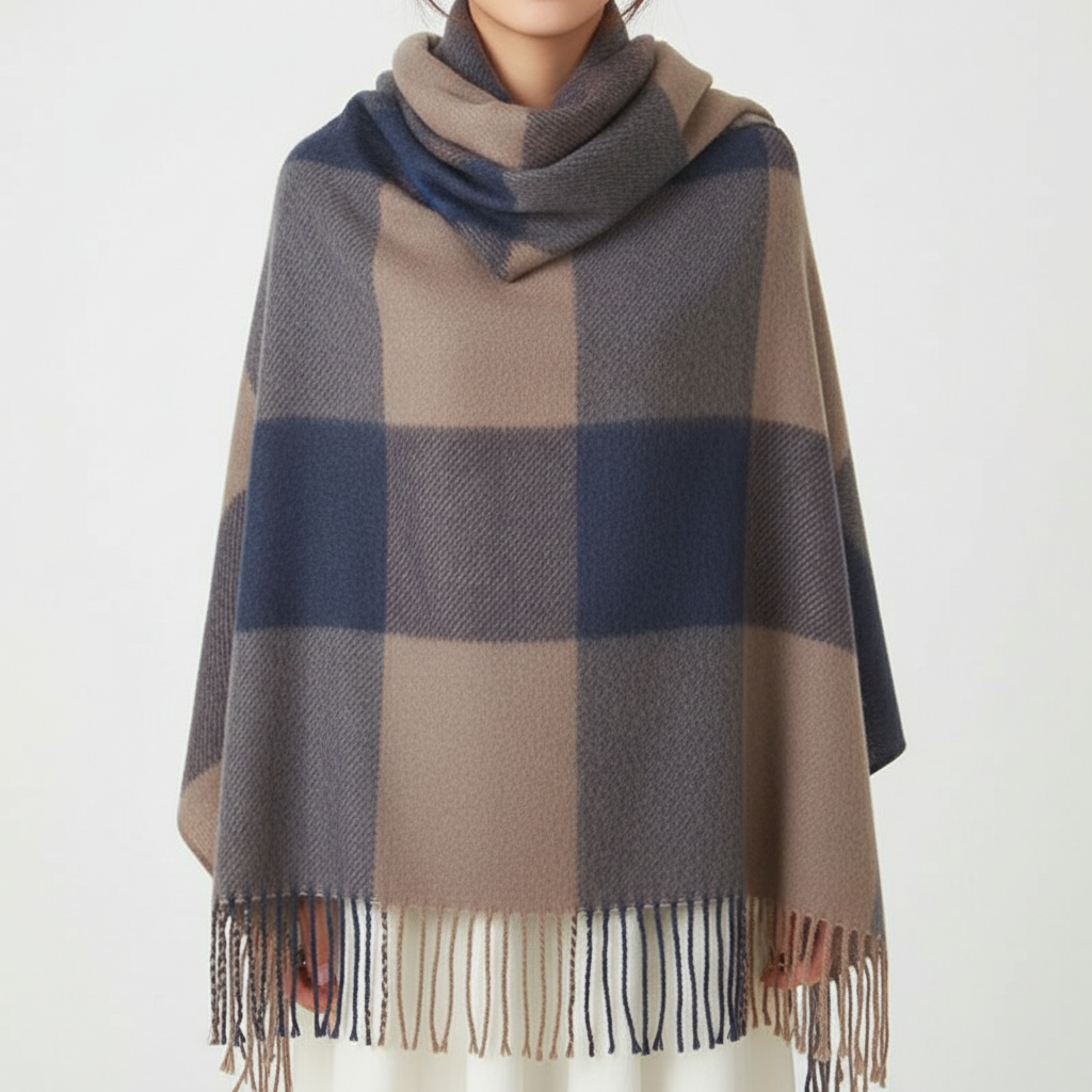 Kaschmirschal Mit Rautenmuster - CashmereDream 