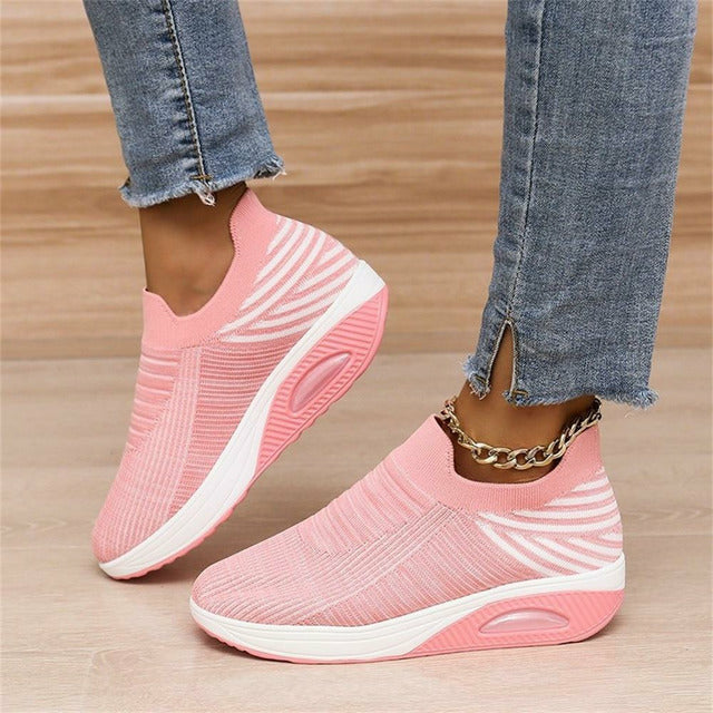 Ergonomische Mesh-Sneaker mit Luftdämpfung für Damen – Alina