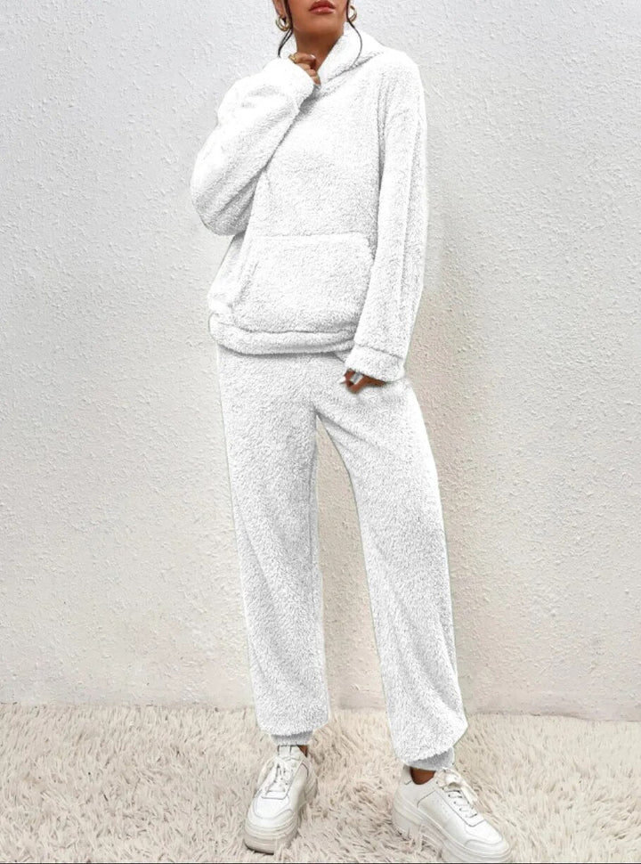 Langer Hoodie Mit Tasche -  Saskia