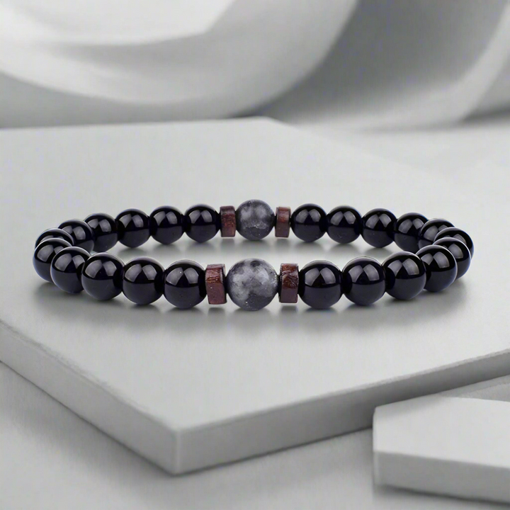 Lava-Männer | Natürliche Lava-Stein-Armbänder