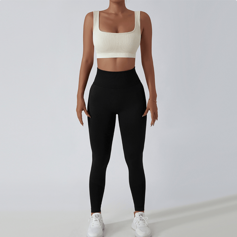 High Waist Damen Sportleggings – FlexFit