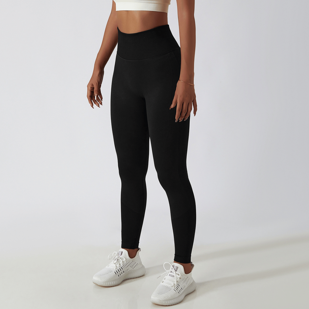 High Waist Damen Sportleggings – FlexFit