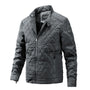 Casual Herren Herbstjacke mit Diamantmuster – Max