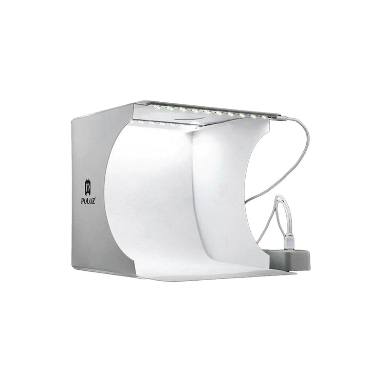 Tragbares Fotostudio mit LED-Beleuchtung – LumiCube