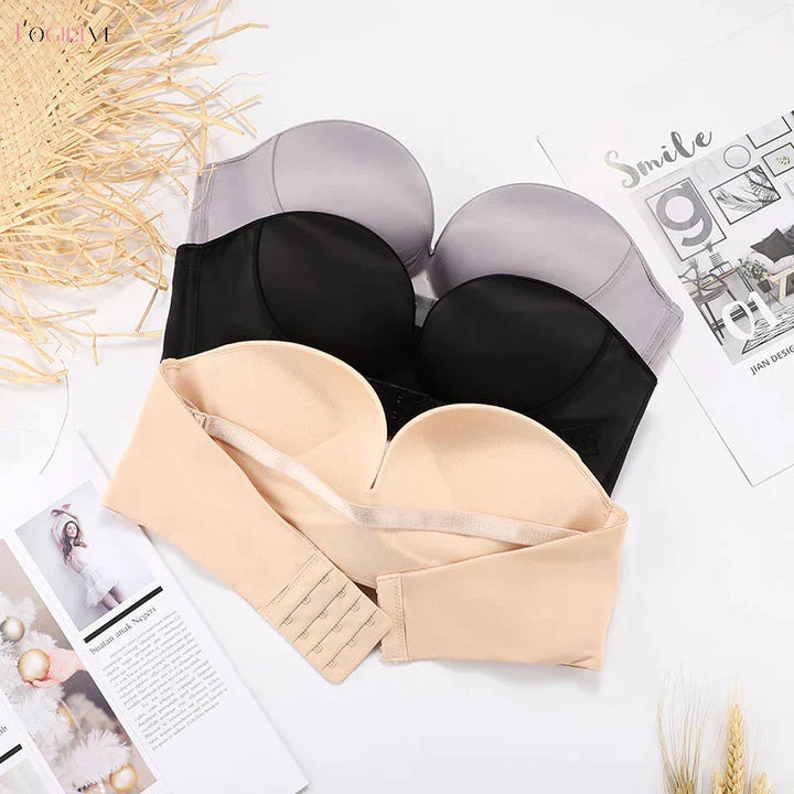 Trägerloser Push-up-BH mit Lift-Effekt – Elina