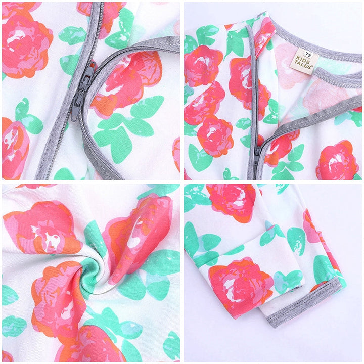 Wärmender Baby-Schlafstrampler mit Reißverschluss – KuschelWickel