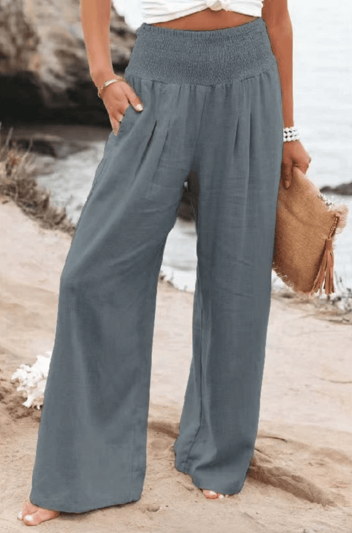 Elegante Palazzo Hose mit Boho-Flair – Yasmin