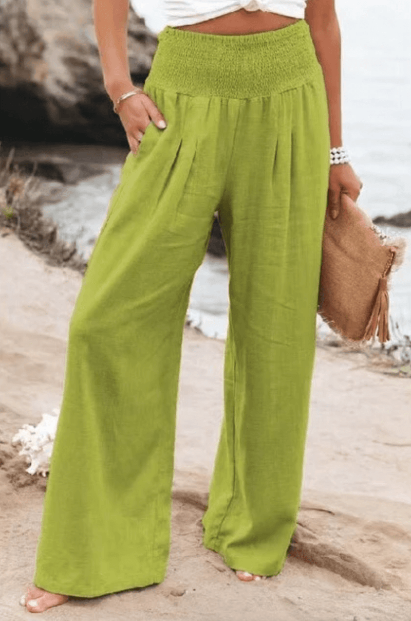 Elegante Palazzo Hose mit Boho-Flair – Yasmin