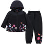 Kinder Regenjacke Set wasser- & winddicht mit Kapuze und Hose – Liora
