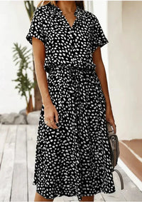Vintage Sommerkleid mit halblangen Ärmeln – Maevy