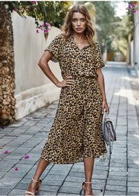 Vintage Sommerkleid mit halblangen Ärmeln – Maevy