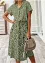 Vintage Sommerkleid mit halblangen Ärmeln – Maevy