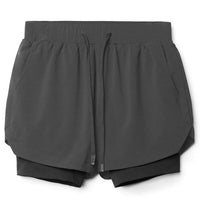 Trendige Sportshorts mit atmungsaktivem Material und Seitentasche – Marky