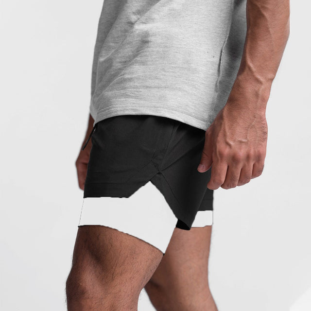 Trendige Sportshorts mit atmungsaktivem Material und Seitentasche – Marky