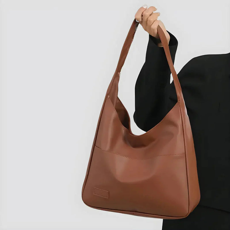 Vegan Leder Schultertasche für Damen - Noor