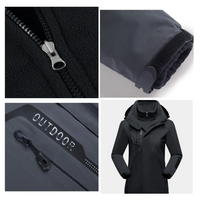 3-in-1 Winter-Outdoorjacke für Damen - Romy