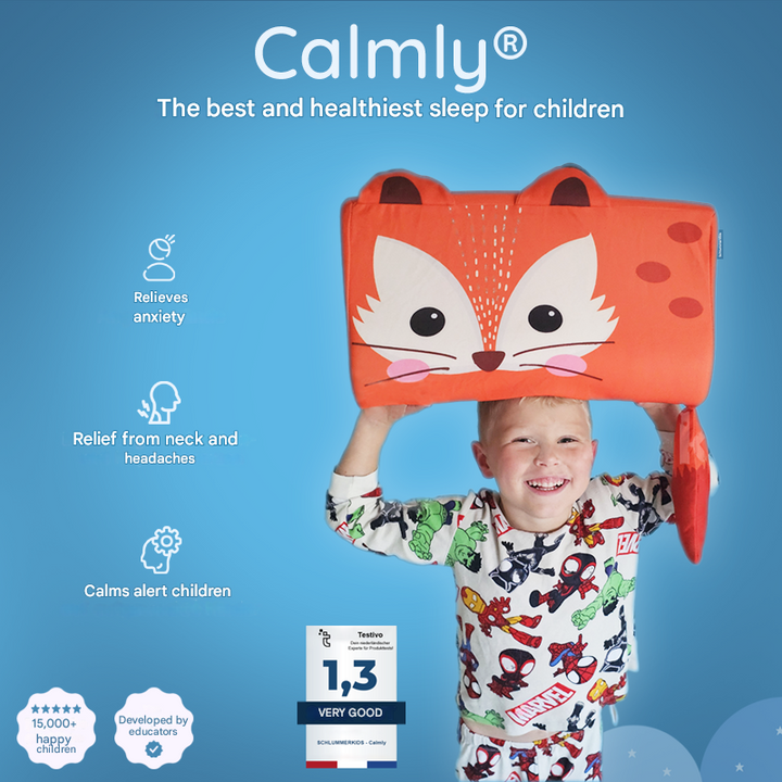 Kinder Nackenkissen mit ergonomischer Stütze – Tiermotiv-Auswahl