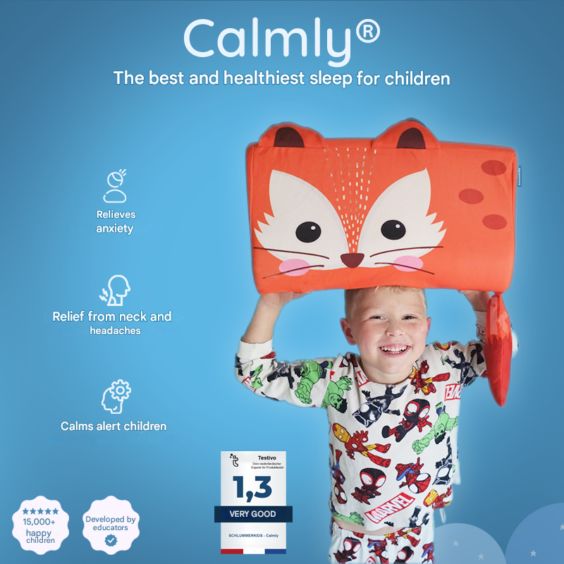 Kinder Nackenkissen mit ergonomischer Stütze – Tiermotiv-Auswahl