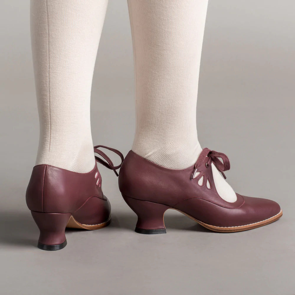 Herbstliche orthopädische Lederpumps – Viviana