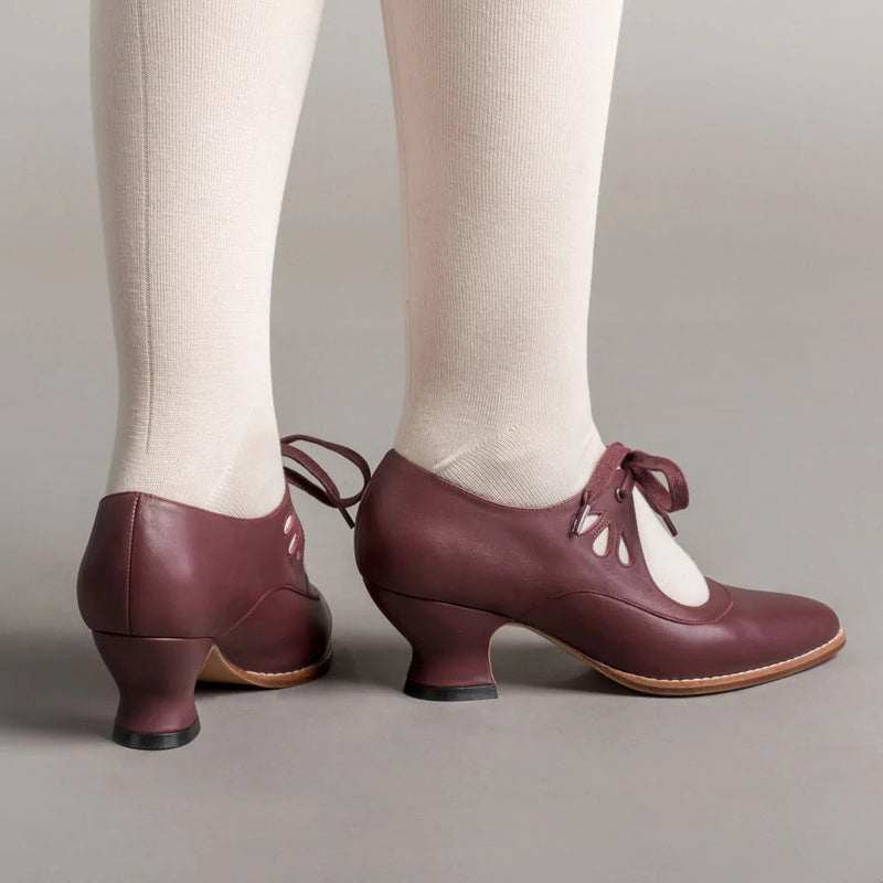 Herbstliche orthopädische Lederpumps – Viviana